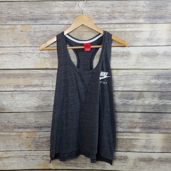 Nike Tops - Nike Swoosh Racerback Athletic Workout Tank Top